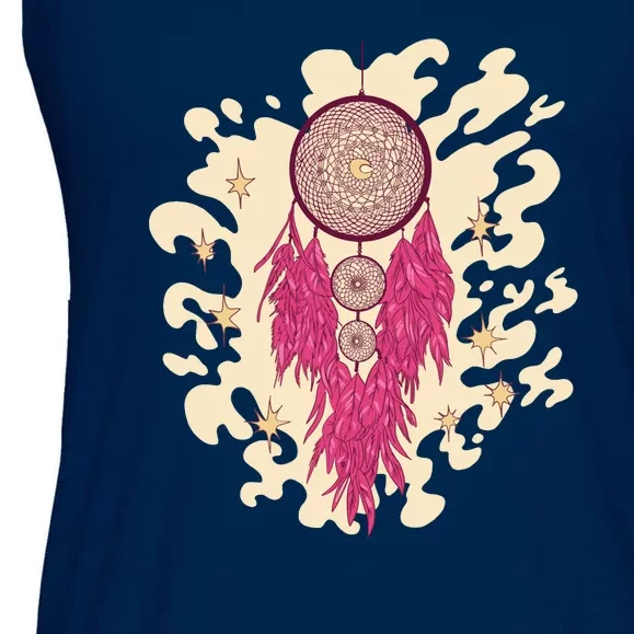 Dream Catcher Moon Ladies Essential Flowy Tank