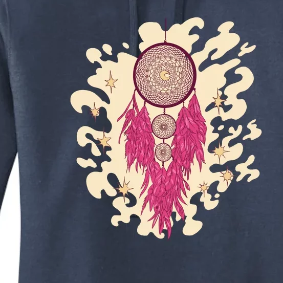 Dream Catcher Moon Women's Pullover Hoodie