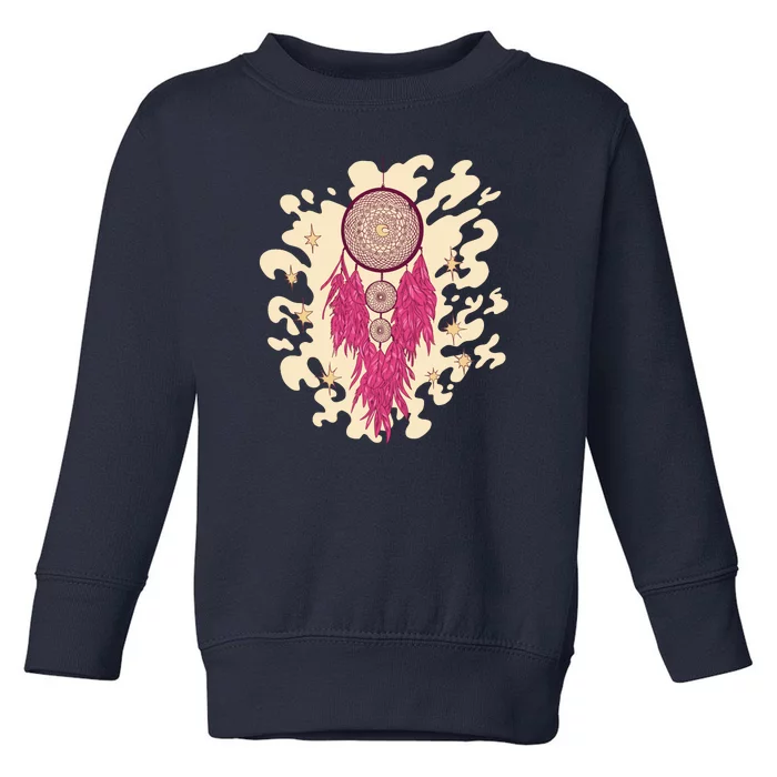 Dream Catcher Moon Toddler Sweatshirt