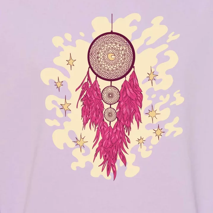 Dream Catcher Moon Garment-Dyed Sweatshirt