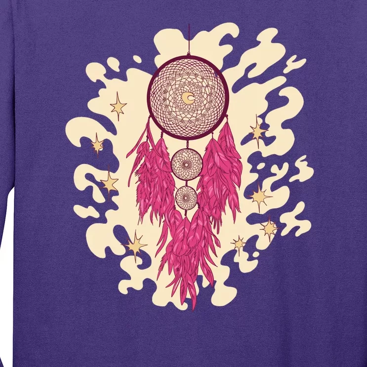 Dream Catcher Moon Long Sleeve Shirt