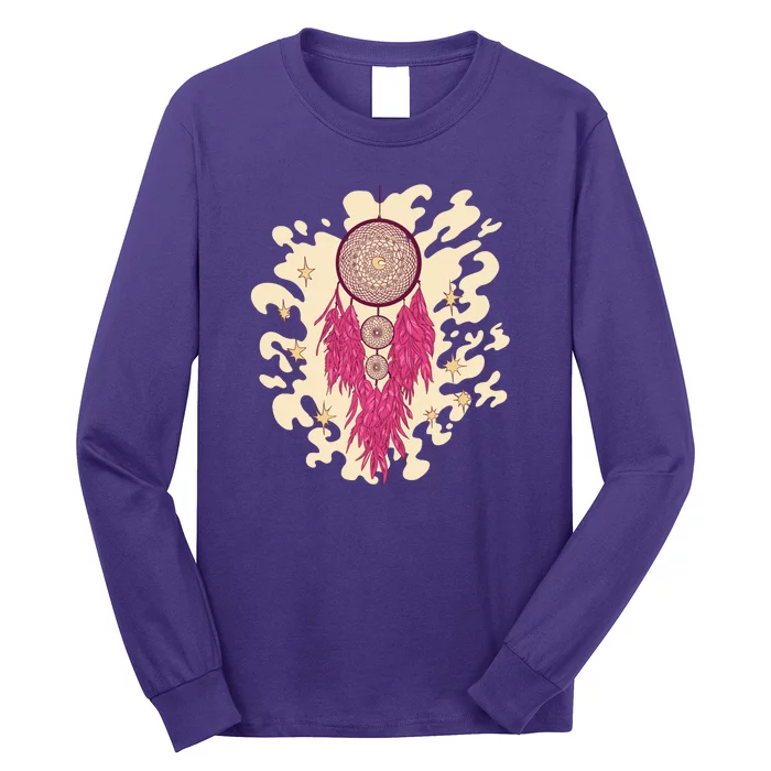 Dream Catcher Moon Long Sleeve Shirt