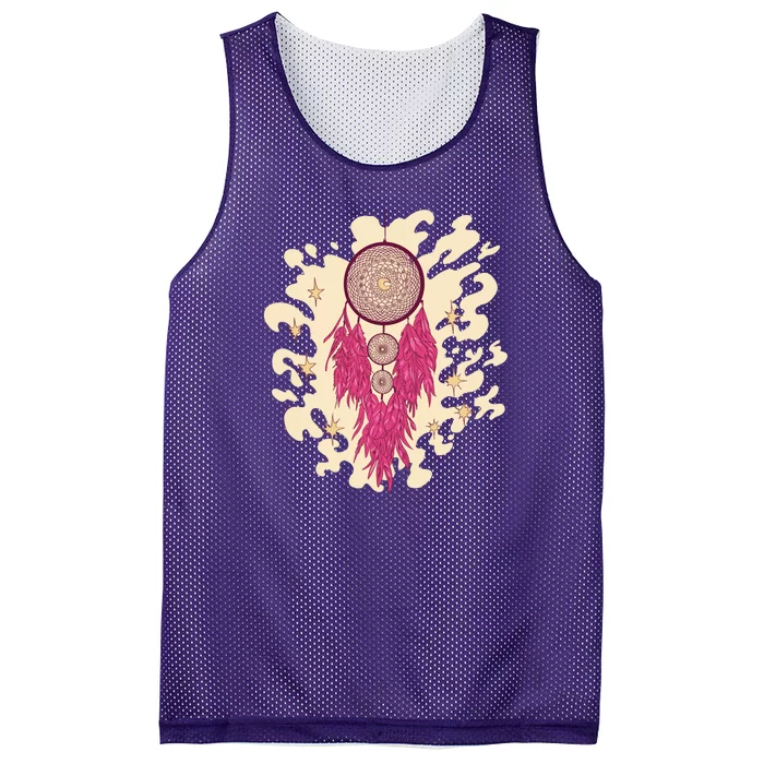 Dream Catcher Moon Mesh Reversible Basketball Jersey Tank