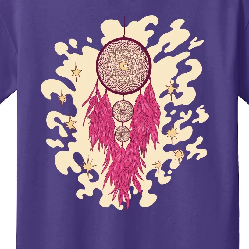 Dream Catcher Moon Kids T-Shirt