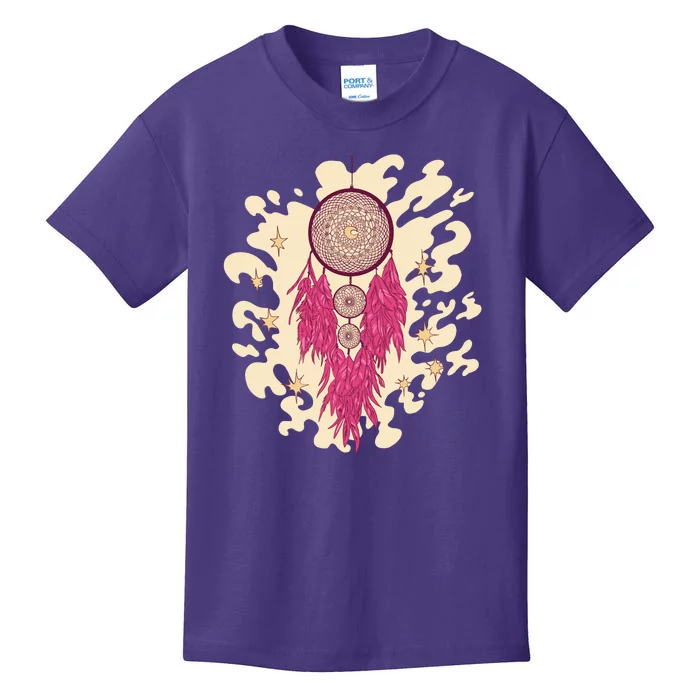 Dream Catcher Moon Kids T-Shirt