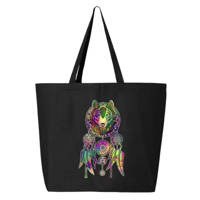 Dream Catcher Wolf Galaxy 25L Jumbo Tote