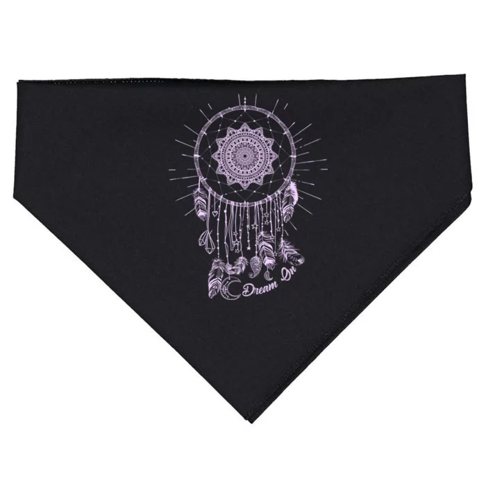 Dream On Native American Dream Catcher USA-Made Doggie Bandana