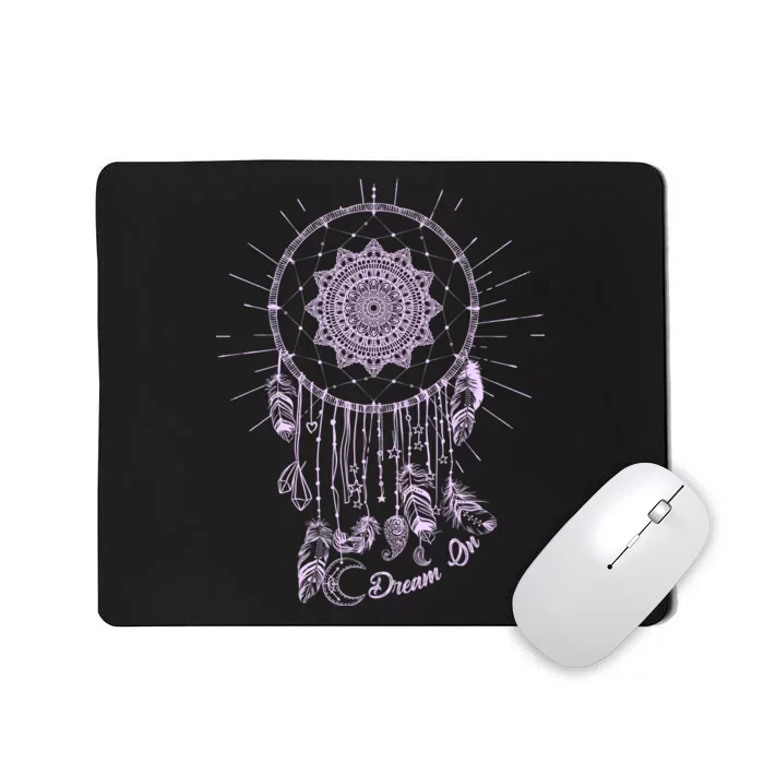 Dream On Native American Dream Catcher Mousepad