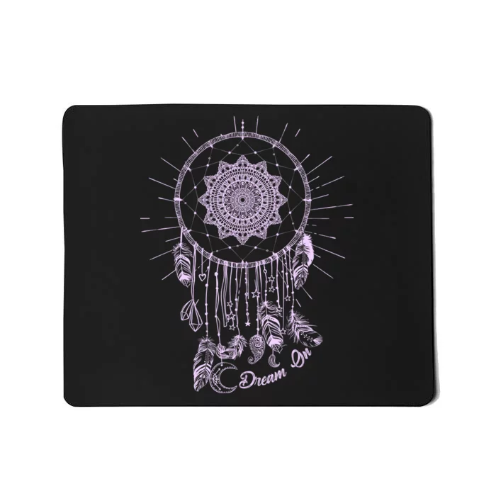 Dream On Native American Dream Catcher Mousepad