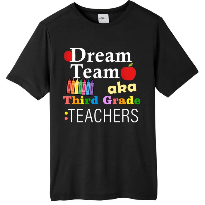 Dream Team Aka Third Grade Teachers ChromaSoft Performance T-Shirt