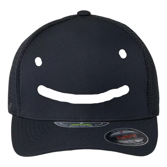 Dreamy Smiley Face Flexfit Unipanel Trucker Cap