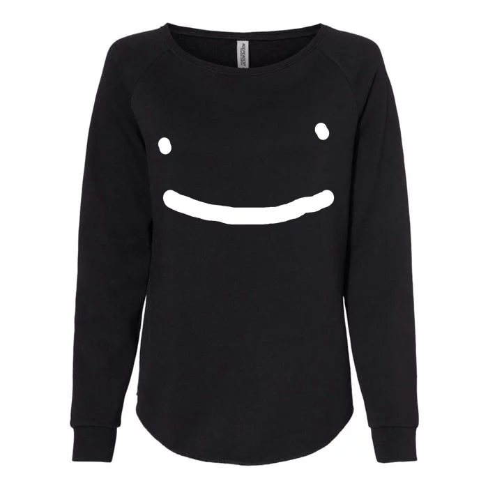 Dreamy Smiley Face Womens California Wash Sweatshirt