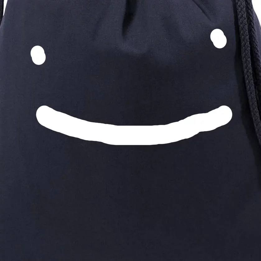 Dreamy Smiley Face Drawstring Bag