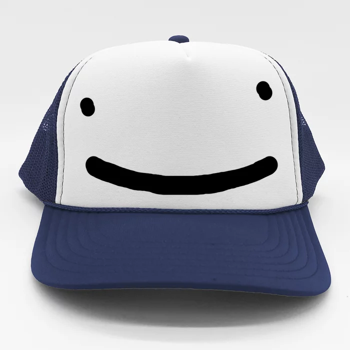 Dreamy Smiley Face Trucker Hat