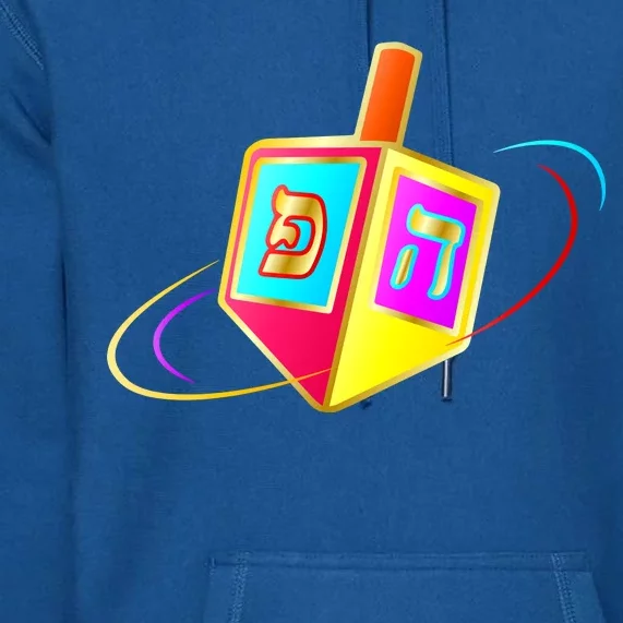 Dreidel Hanukkah Festival of Lights Premium Hoodie