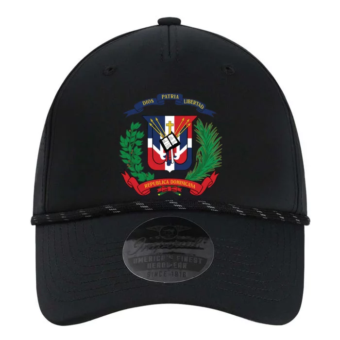 Dominican Republic Flag National Emblem Republica Dominicana Cool Gift Performance The Dyno Cap