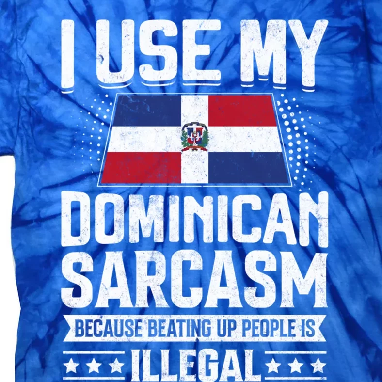 Dominican Republic Flag Souvenirs For Dominicans And Gift Tie-Dye T-Shirt