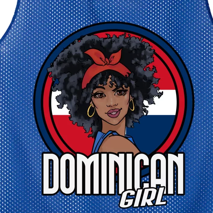 Dominican Republic Flag Republica Dominicana Gift Mesh Reversible Basketball Jersey Tank