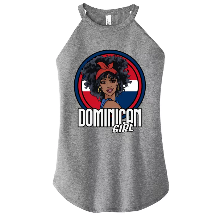 Dominican Republic Flag Republica Dominicana Gift Women’s Perfect Tri Rocker Tank