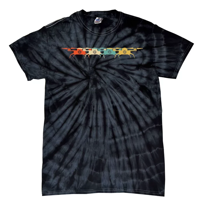 Drone Retro Flying Quadcopter Tie-Dye T-Shirt