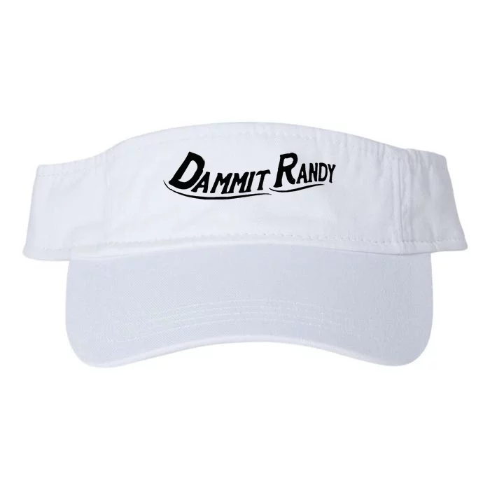 Dammit Randy Funny Valucap Bio-Washed Visor