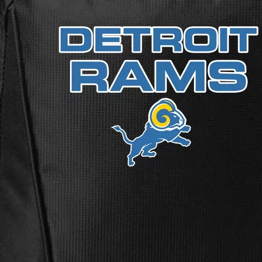 Detroit Rams Funny City Backpack