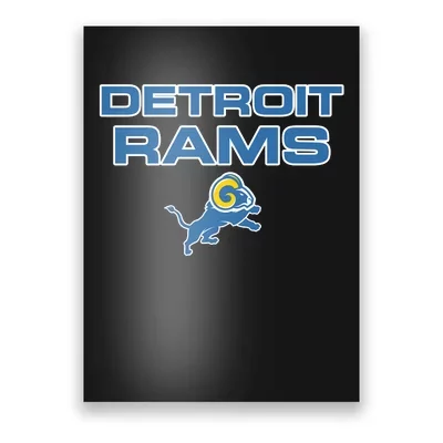 TeeShirtPalace Detroit Rams Funny Lions T-Shirt