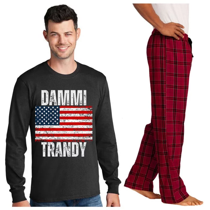 Dammit Randy Funny Long Sleeve Pajama Set