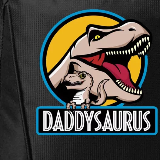 Daddysaurus Rex Fathers Day City Backpack