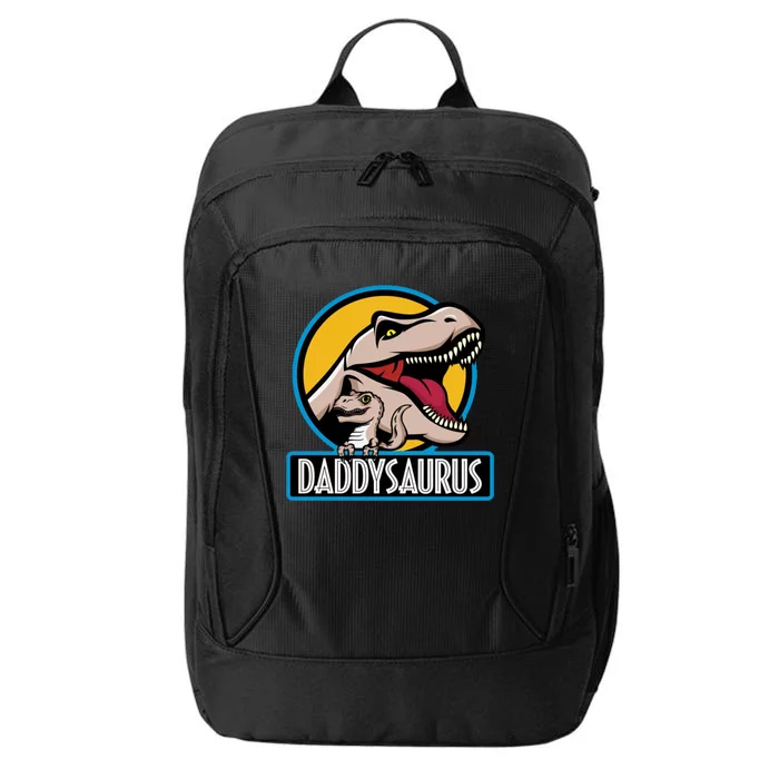 Daddysaurus Rex Fathers Day City Backpack