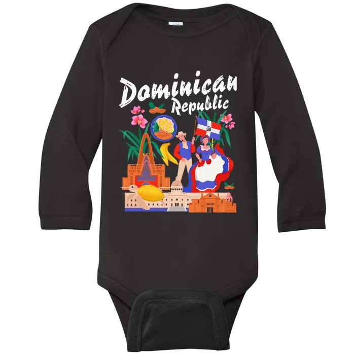 Dominican Republic Fancy Dress Ideas For Dominican Baby Long Sleeve Bodysuit