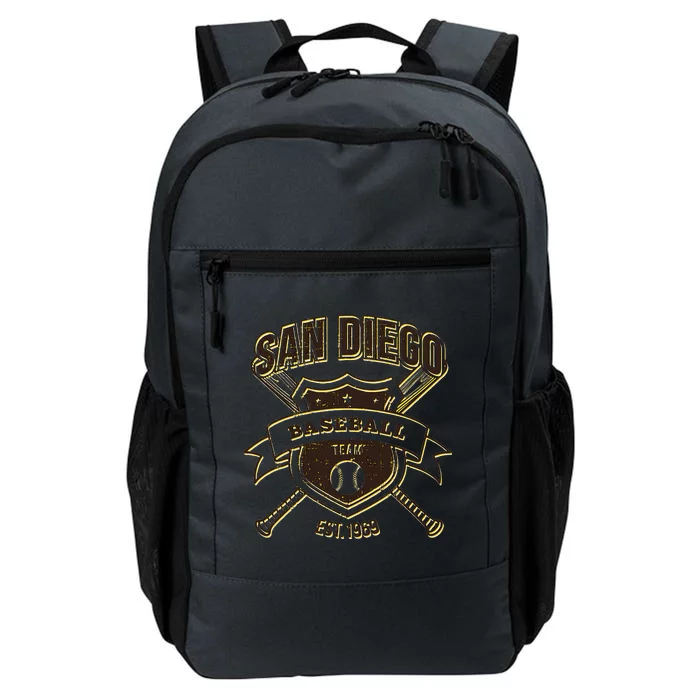 Distressed Retro Glitch Look Padre Tailgate Party Sport Gift Daily Commute Backpack