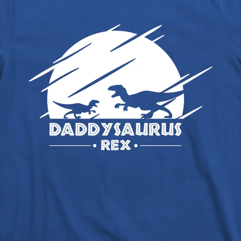 Daddysaurus Rex Gift Funny Dinosaurs For Dad Cute Gift T-Shirt