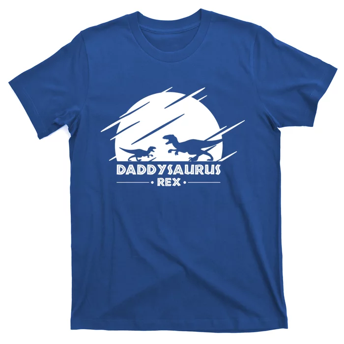 Daddysaurus Rex Gift Funny Dinosaurs For Dad Cute Gift T-Shirt