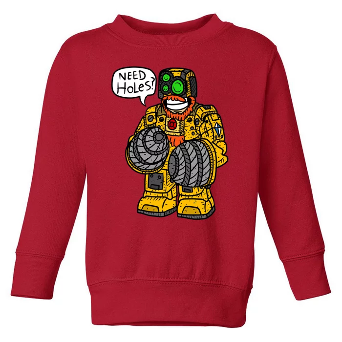 Deep Rock Galactic Driller. Toddler Sweatshirt