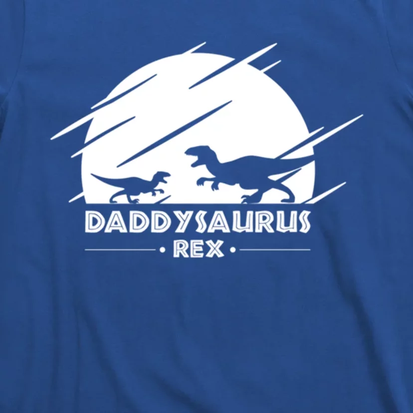 Daddysaurus Rex Gift Funny Dinosaurs For Dad Cool Gift T-Shirt