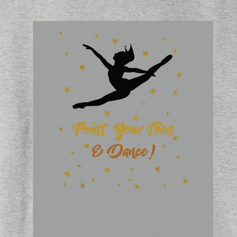 Dance Recital Gift For Girl Quote Dancers Teacher Women's Crop Top Tee