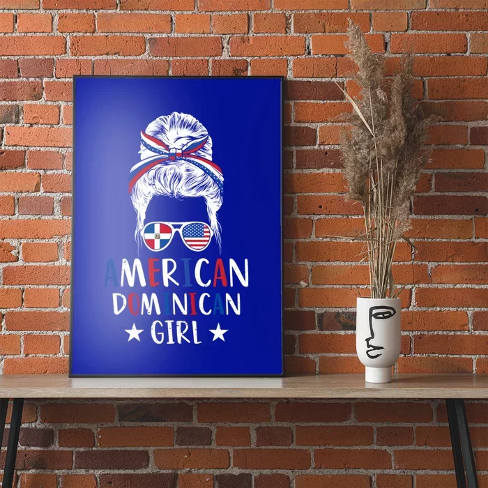 Dominican Republic Half Dominican Half American Gift Poster