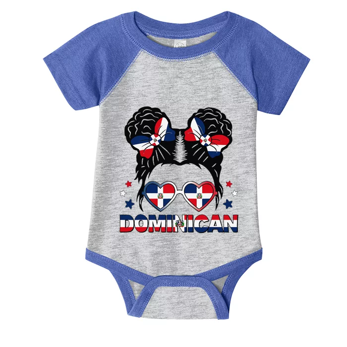 Dominican Republica Hispanic Heritage Dominicana Gift Infant Baby Jersey Bodysuit