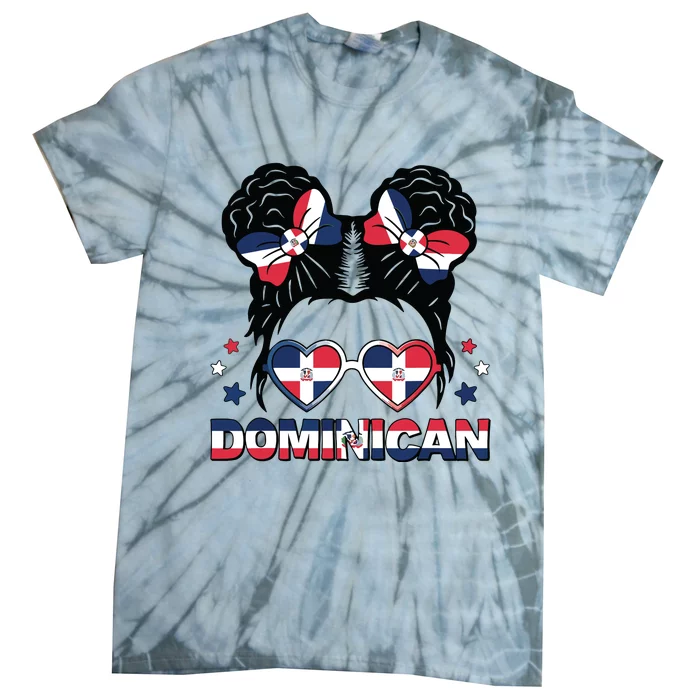 Dominican Republica Hispanic Heritage Dominicana Tie-Dye T-Shirt