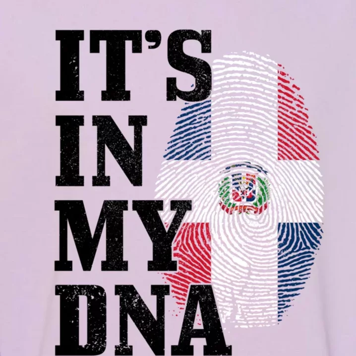 Dominican Republic It's In My Dna Dominican Flag Pride Cute Gift Garment-Dyed Sweatshirt