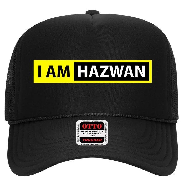 Daddy Rah I Am Hazwan High Crown Mesh Trucker Hat