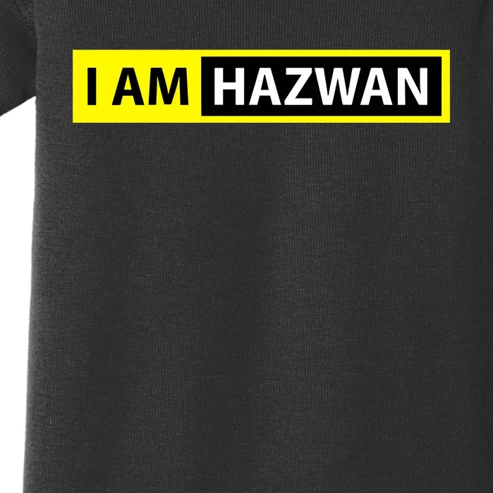 Daddy Rah I Am Hazwan Baby Bodysuit