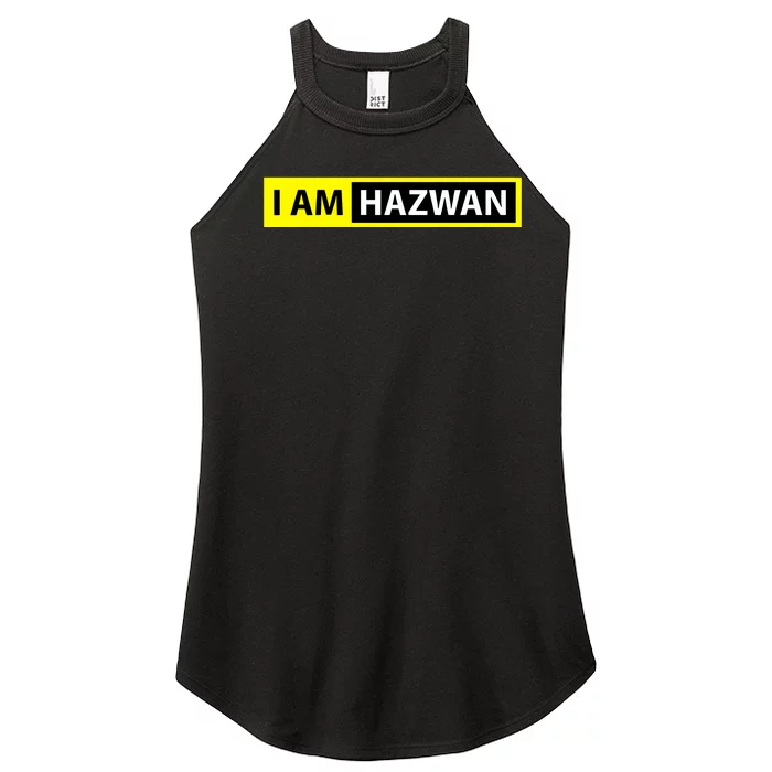 Daddy Rah I Am Hazwan Women’s Perfect Tri Rocker Tank