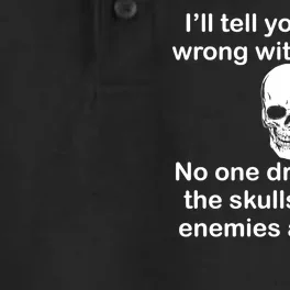 Drink From The Skull Of Your Enemies Dry Zone Grid Performance Polo