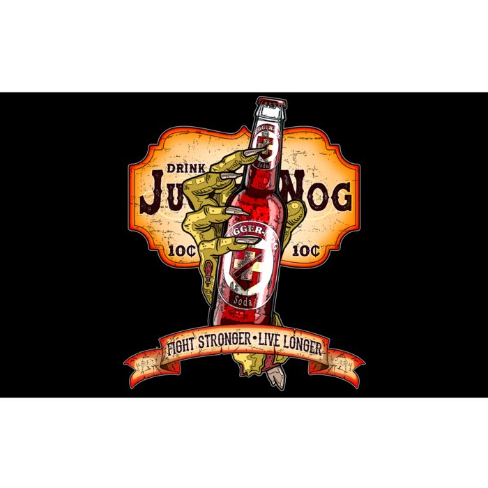 Drink JuggerNog Soda Zombies Bumper Sticker