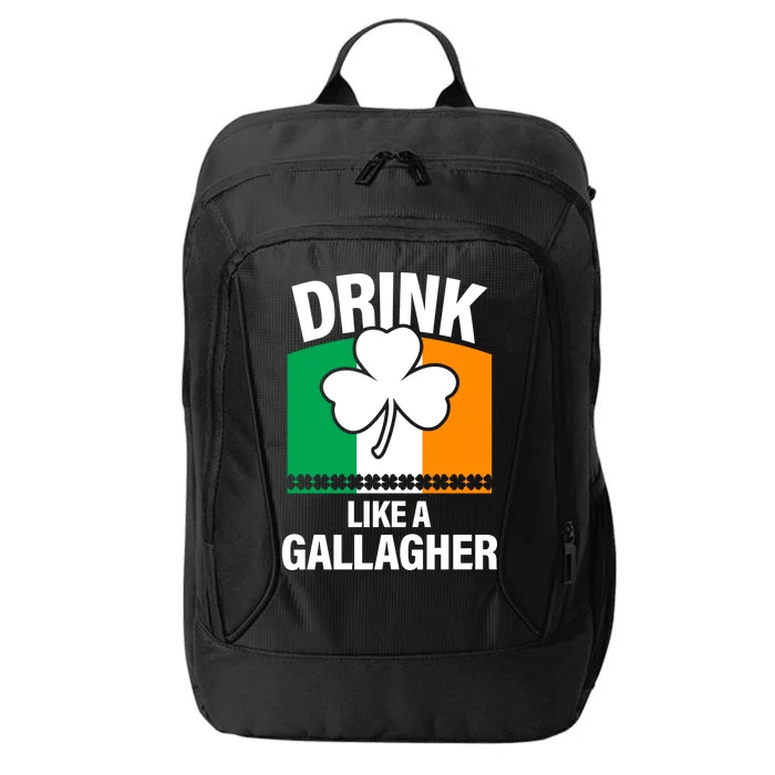 Drink Like A Gallagher City Backpack