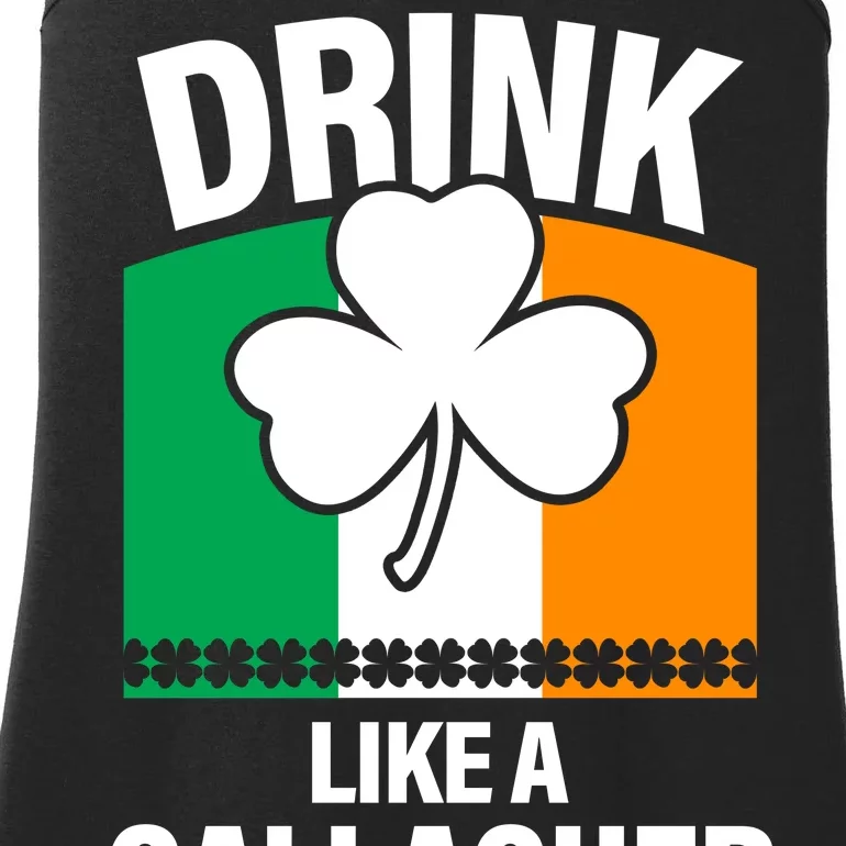 Drink Like A Gallagher Ladies Essential Tank