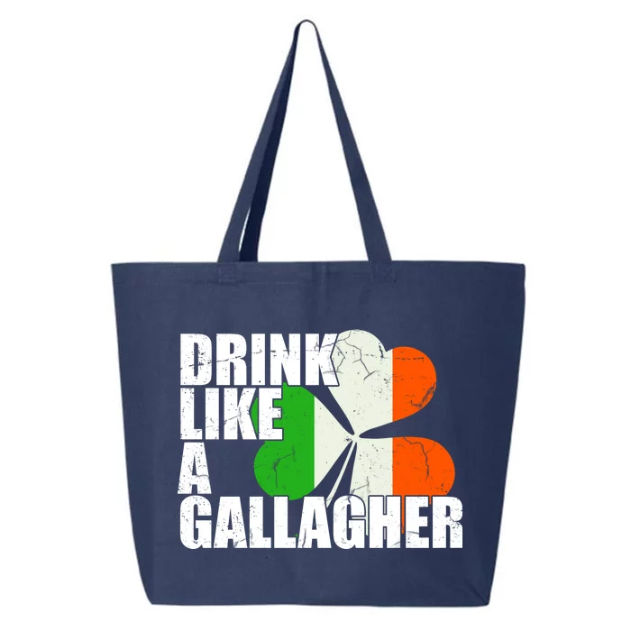 Drink Like A Gallagher Irish Clover 25L Jumbo Tote