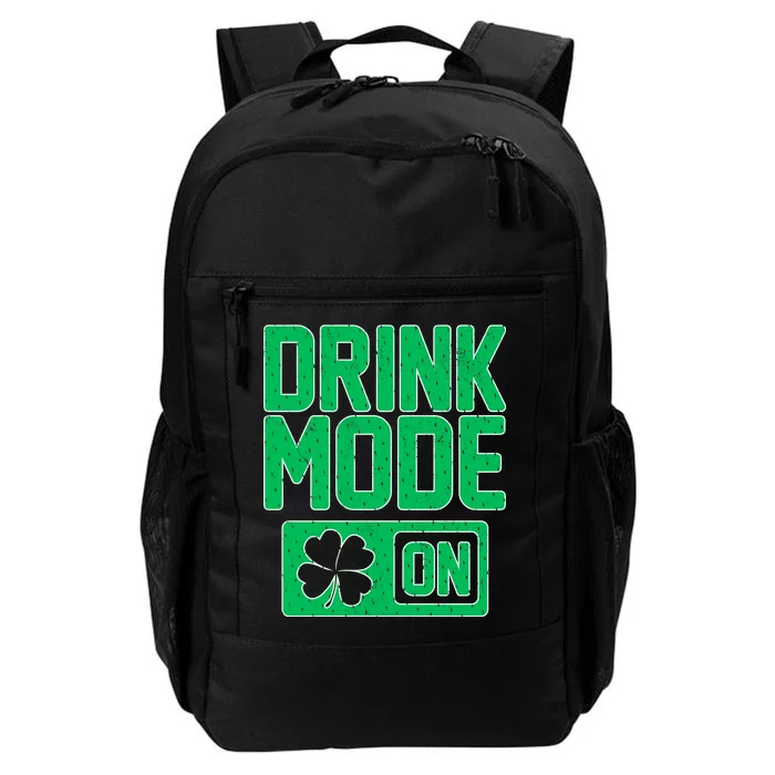 Drink Mode On Irish Clover Daily Commute Backpack